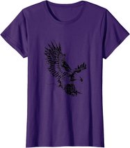 Adler Raubvogel Vögel Krallen Schnabel T-Shirt