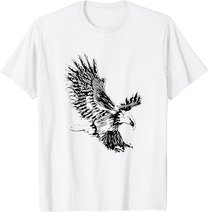 Adler Raubvogel Vögel Krallen Schnabel T-Shirt