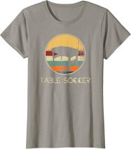 Tischfußball Kicker Sport Retro T-Shirt