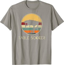 Tischfußball Kicker Sport Retro T-Shirt
