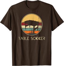 Tischfußball Kicker Sport Retro T-Shirt