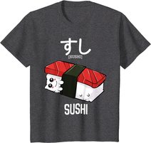 Kawaii Sushi Süß Niedlich Japanische Küche Essen Sarkasmus T-Shirt