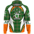 Clothing - Holmes Family Crest Ireland Hoodie Irish National Tartan Action Style A35