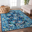 Blue Flowers Rug