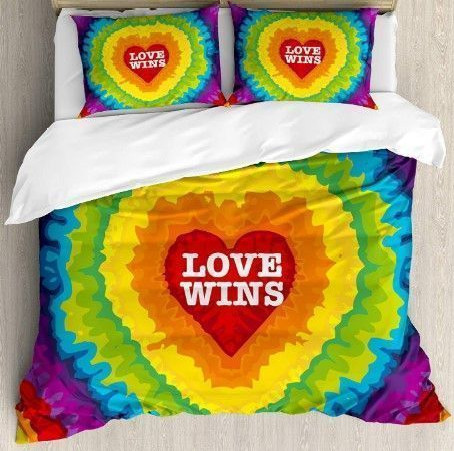 Pride Love Wins Bedding Set IYQ