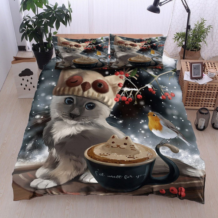 Christmas Cat Bedding Set IYX