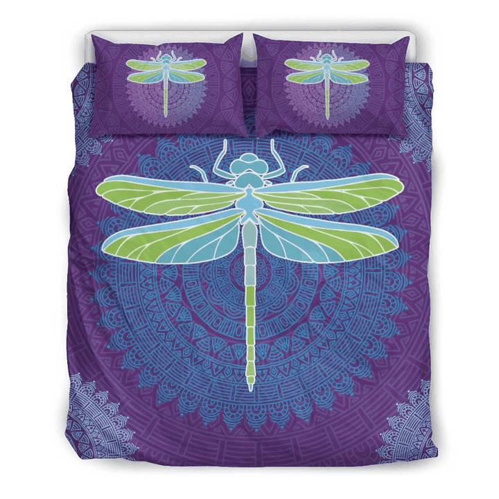 Purple Dragonfly Mandala CLM0512241B Bedding Sets