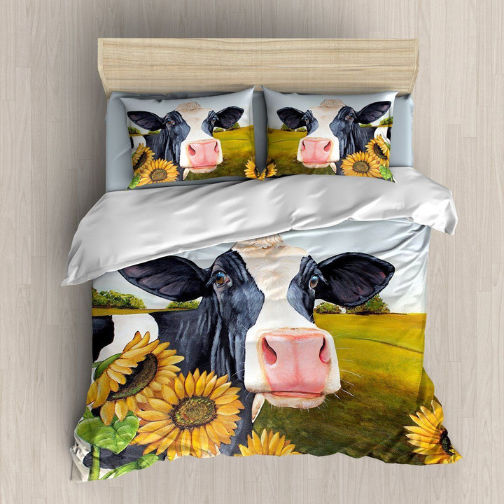 Cow Sunflower CL07110230MDB Bedding Sets