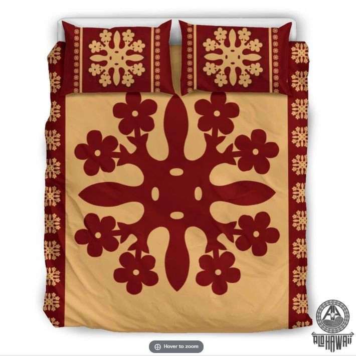 Hawaiian Quilt Pattern CLM0910173B Bedding Sets