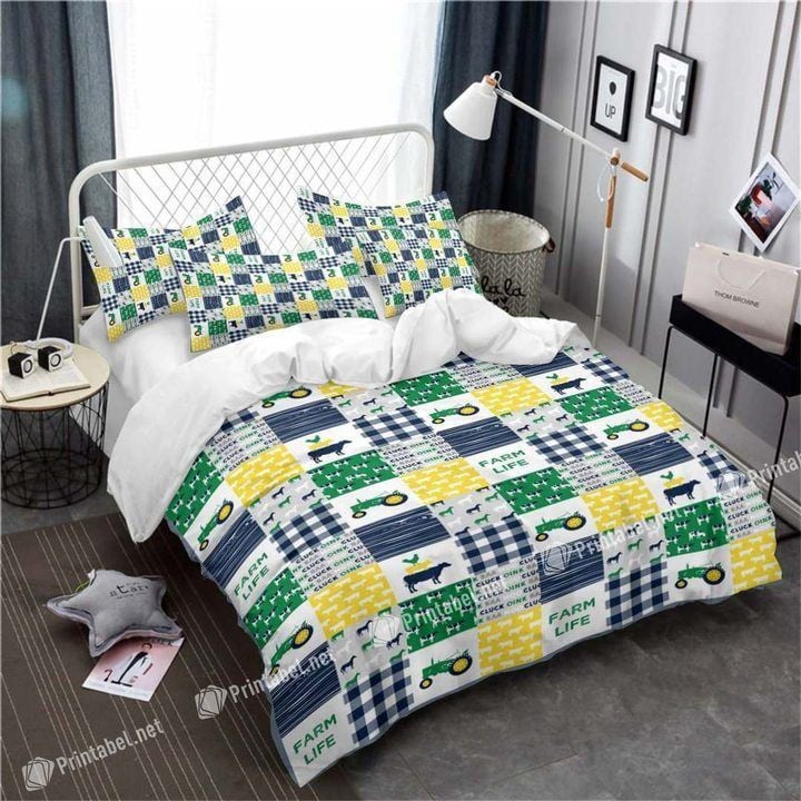 Tractors Are Green CLM1511459B Bedding Sets