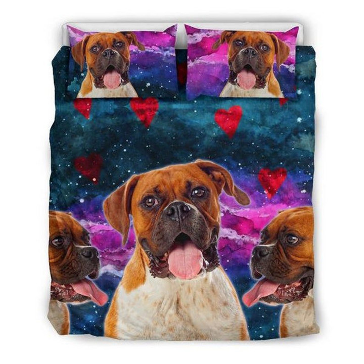 Boxer Dog Hearts CLT0910035T Bedding Sets