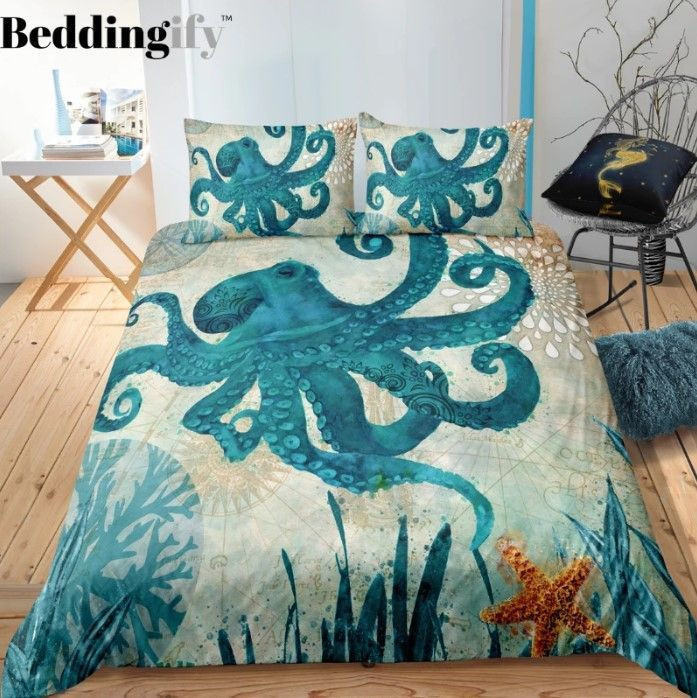 Green Octopus CLH1410170B Bedding Sets