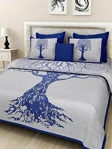 Indian Mandala Beautiful Blue Tree Of Life CLM1210098B Bedding Sets
