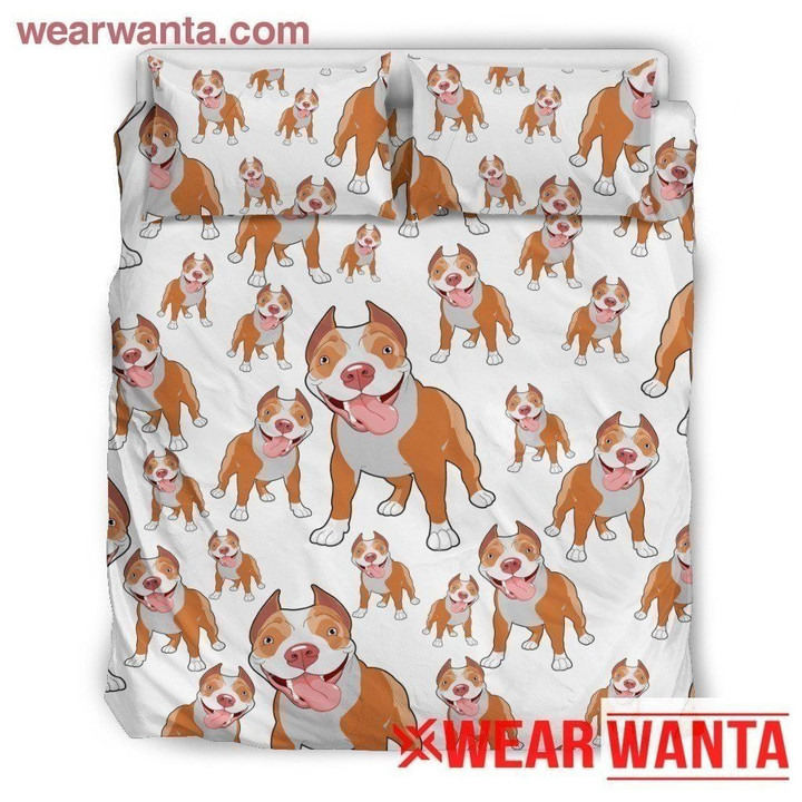 Funny Pit Bull Dog CLH1412110B Bedding Sets