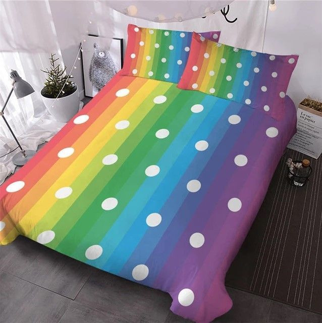 Dots Rainbow CLH1510073B Bedding Sets
