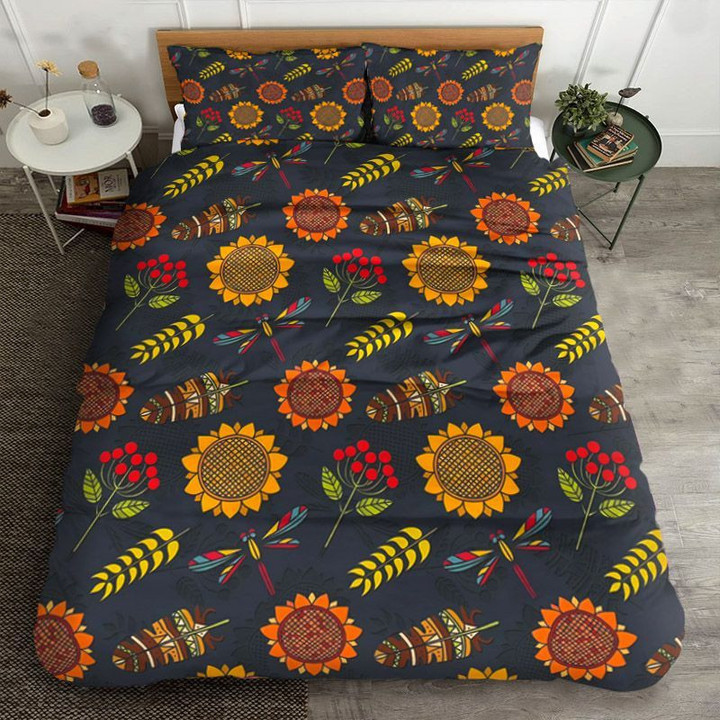 Sunflower And Dragonfly TN1410133T Bedding Sets