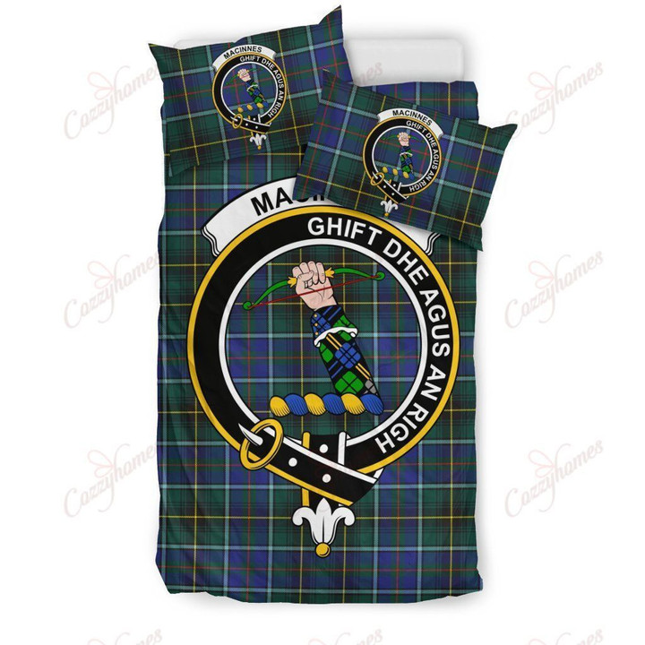 Macinnes Clan Badge Tartan YU1803445CL Bedding Set