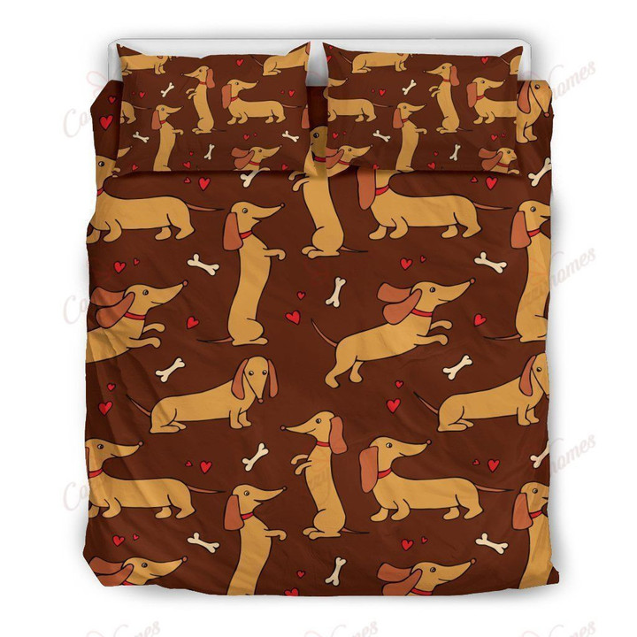 Dachshund Happy XL3103376CL Bedding Set