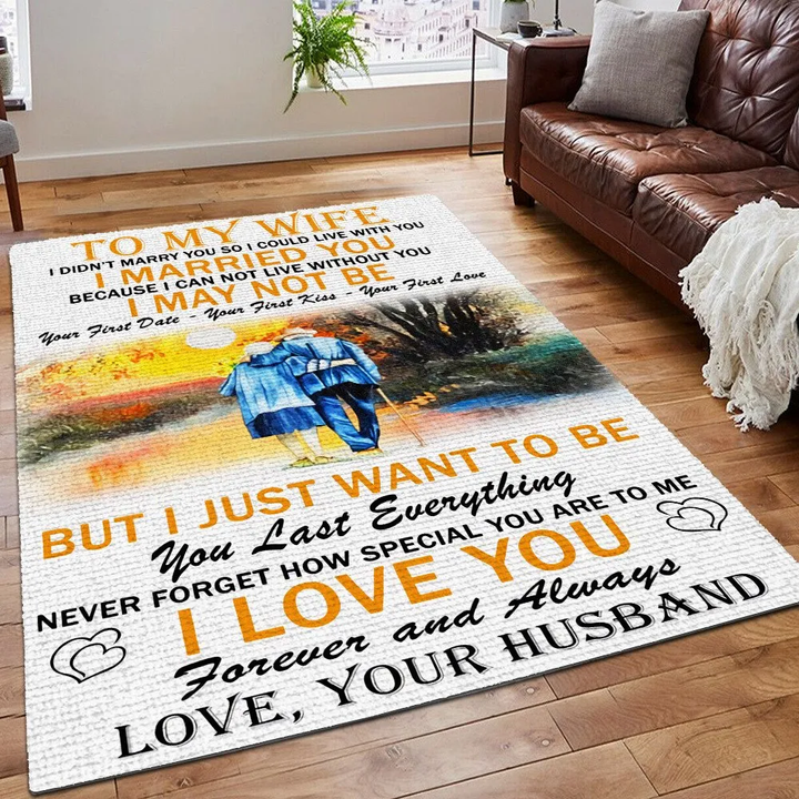 To Love You 311221PTS Rug | Printing Floor Mat Carpet | Area Rug