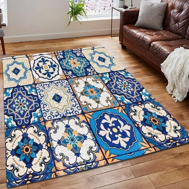 Portuguese 311221PTS Rug | Printing Floor Mat Carpet | Area Rug
