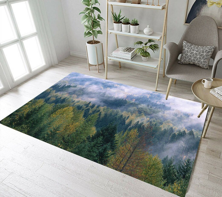 Nature Forest Trees Rug