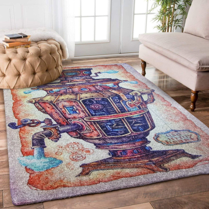 Steampunk Samovar Rug