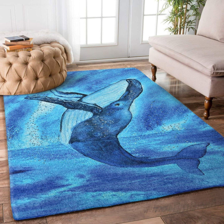 Blue Whale Rug