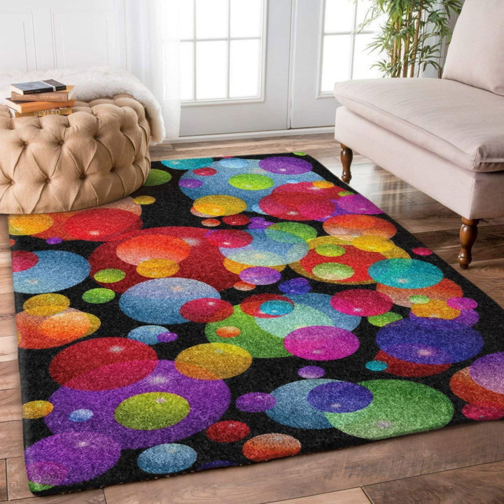 Colorful Bubble Rug
