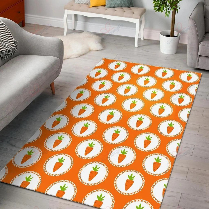 Carrot Pattern Rug