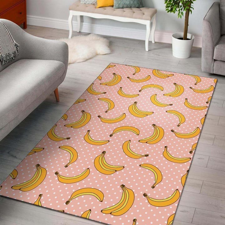 Banana Pattern Print Design Rug
