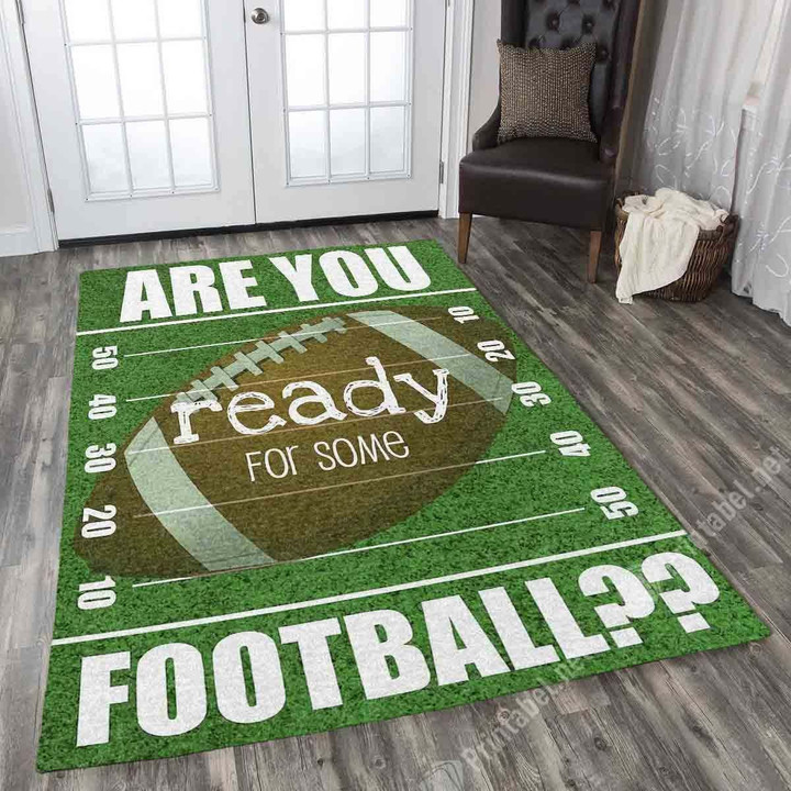 Are You Ready For Some Football H P Rug