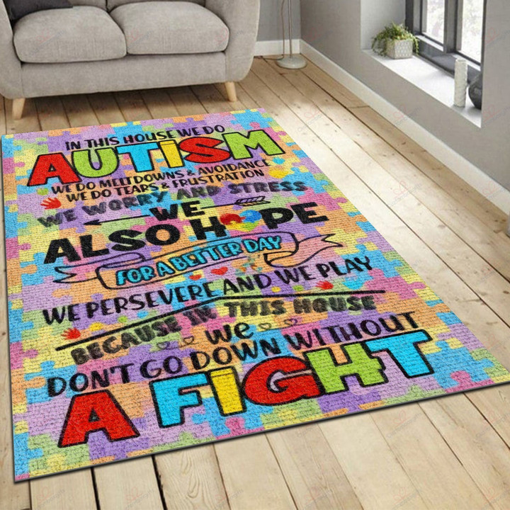 Autism We Do Autism Rug