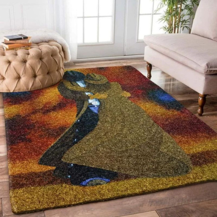 Cowboy And Cowgirl Rug