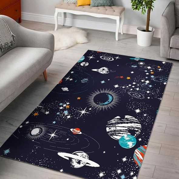 Universe Galaxy Outer Space Rug