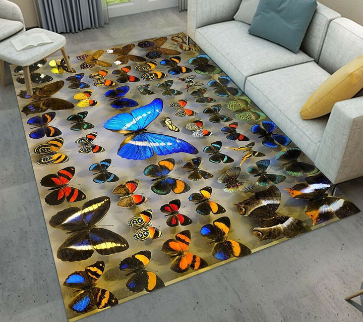 Butterflies Collection Rug