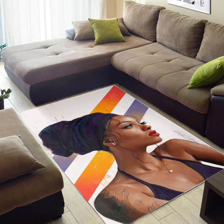 Afrocentric Area Rug