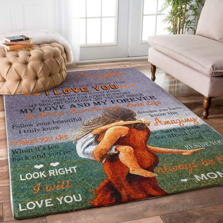 Mom And Daughter Rug