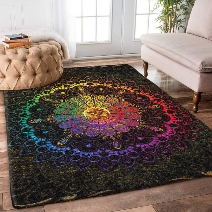 Colorful Mandala Rug