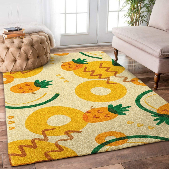 Pineapple And Carrot Rug