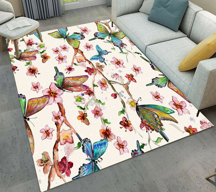 Butterfly Spring Rug