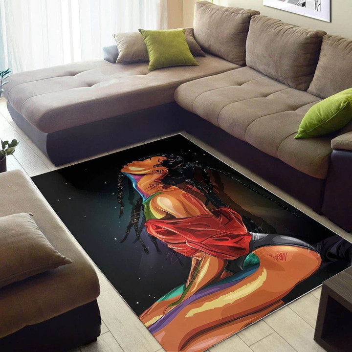 Afrocentric Area Rug