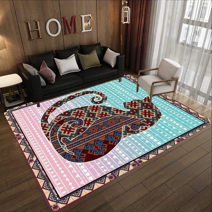 Pattern In Cats Rectangle Rug