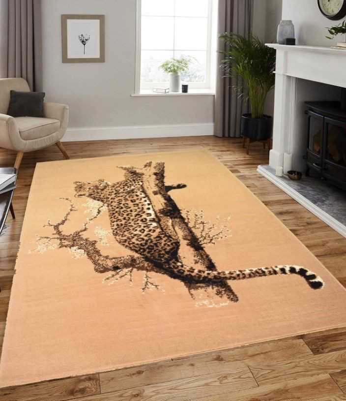 Cheetah Animal Rug