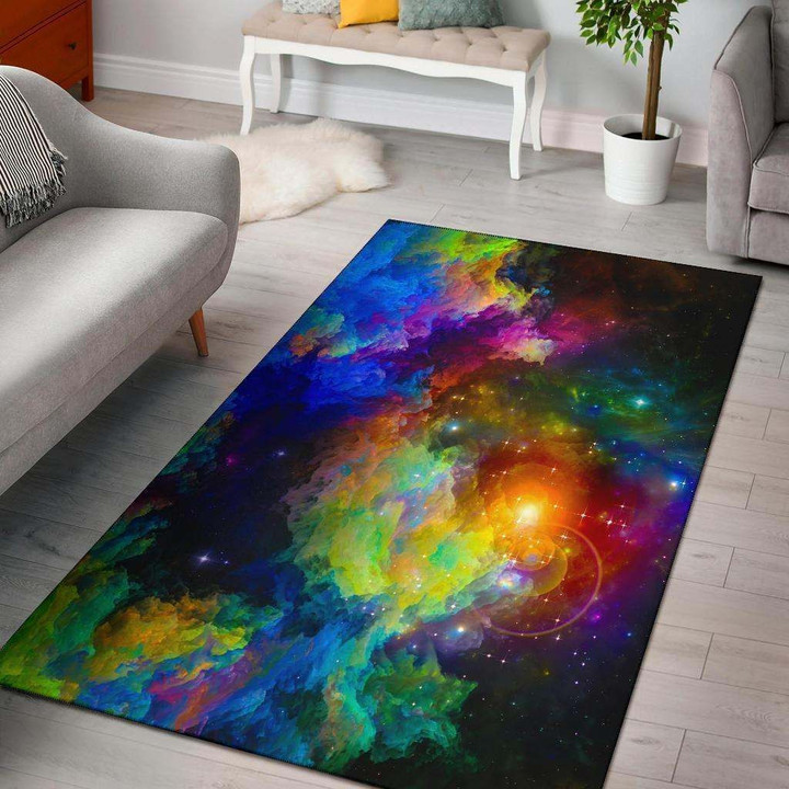 Colorful Universe Rug