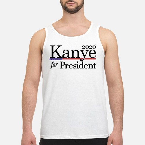 2020 Kanye For President American Flag Move Oregon For A Greater Idaho American Flag Shirt Men's Tank Top