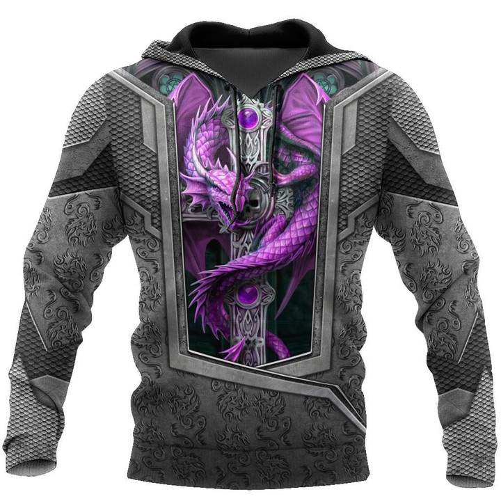3D Tattoo and Dungeon Dragon Hoodie HAC27121