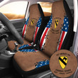 Division Of Veteran - Personalized Car Seat Covers - Universal Fit - Set 2