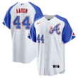 Hank Aaron Atlanta Braves 2023 City Connect Jersey - All Stitched