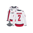 Washington Capitals 2018 Stanley Cup Final White Jersey - All Stitched