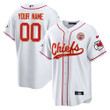 Kansas City Chiefs Cool Base Custom Jersey - All Stitched